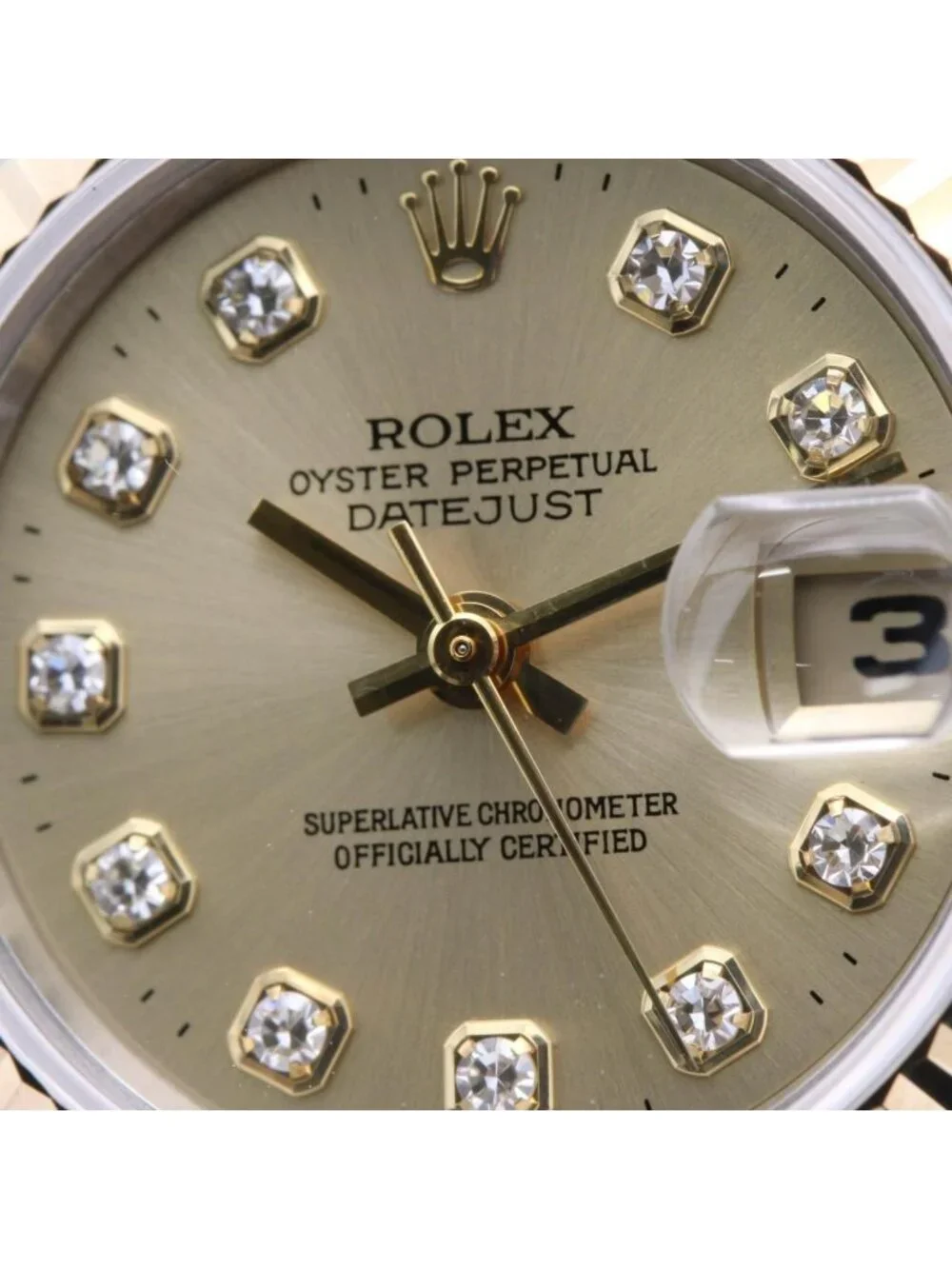 Rolex Datejust Automatic Watch Gold